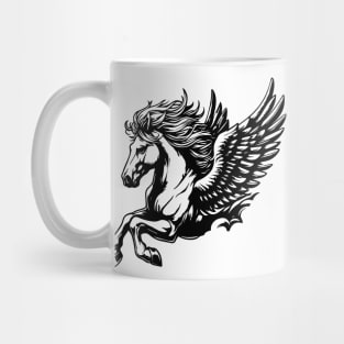 Mythical Winged Horse: Pegasus camp half blood - percy jackson Mug